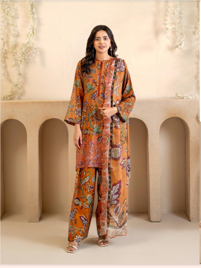 IMG-20260515-WA0046 Original Pakistani THREE-PIECE (Brand : Guljee) - Image 1