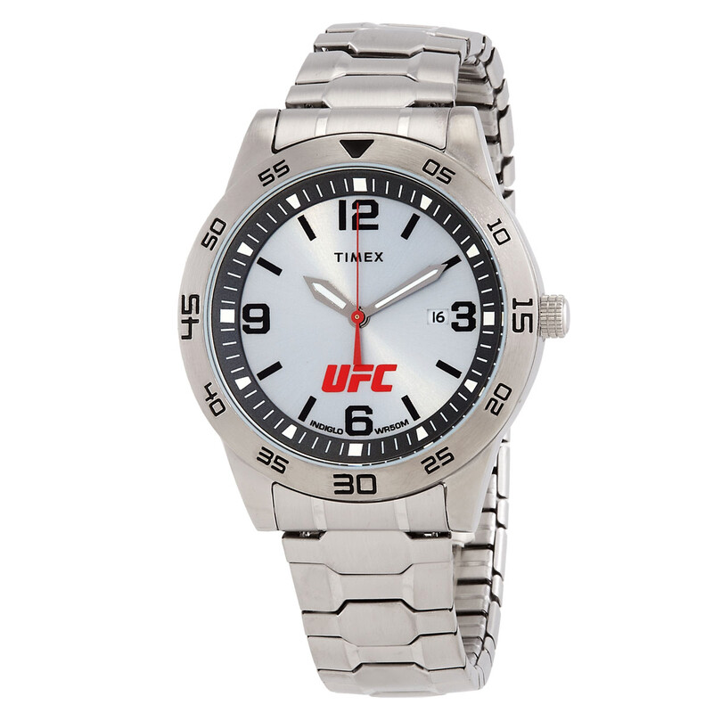 t1 Timex UFC Street Quartz Silver Dial Men's Watch - Image 1